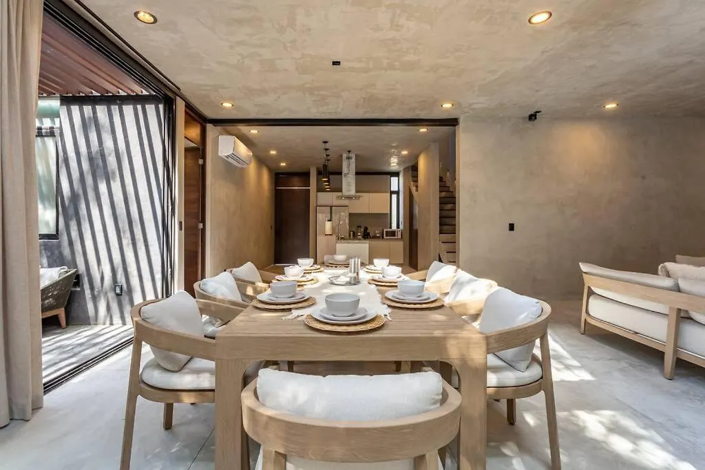 Villa De Lujo 5 Hab, Aldea Zama, Seguridad Tulum