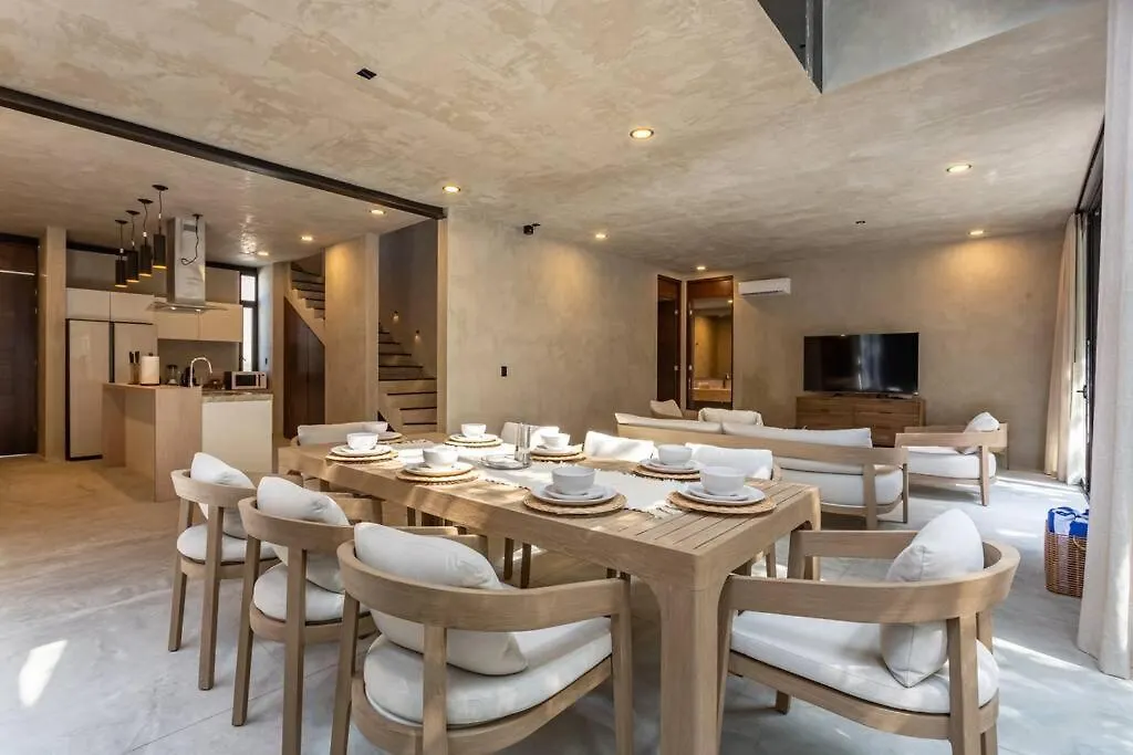 Villa De Lujo 5 Hab, Aldea Zama, Seguridad Tulum