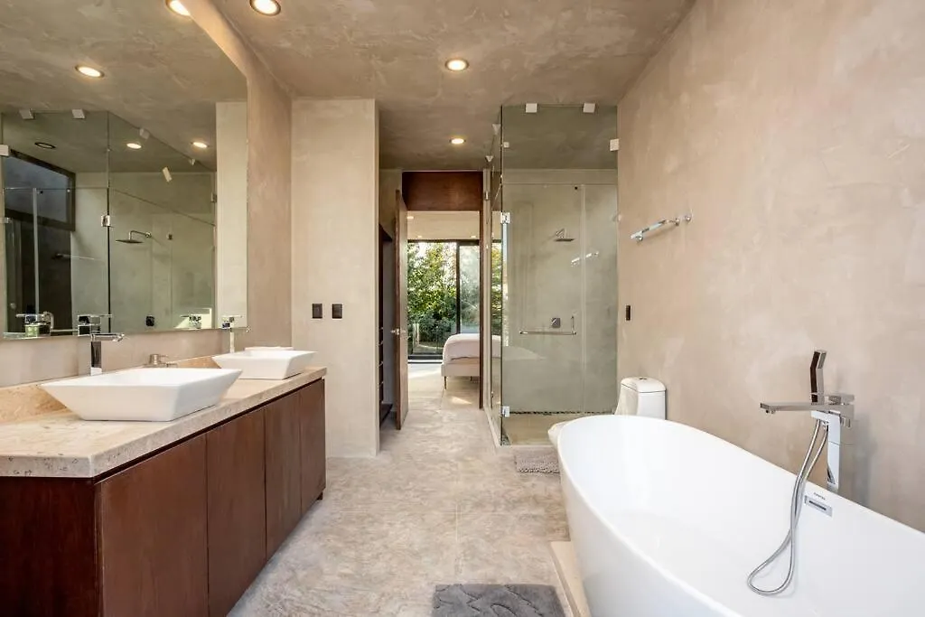 Villa De Lujo 5 Hab, Aldea Zama, Seguridad Tulum