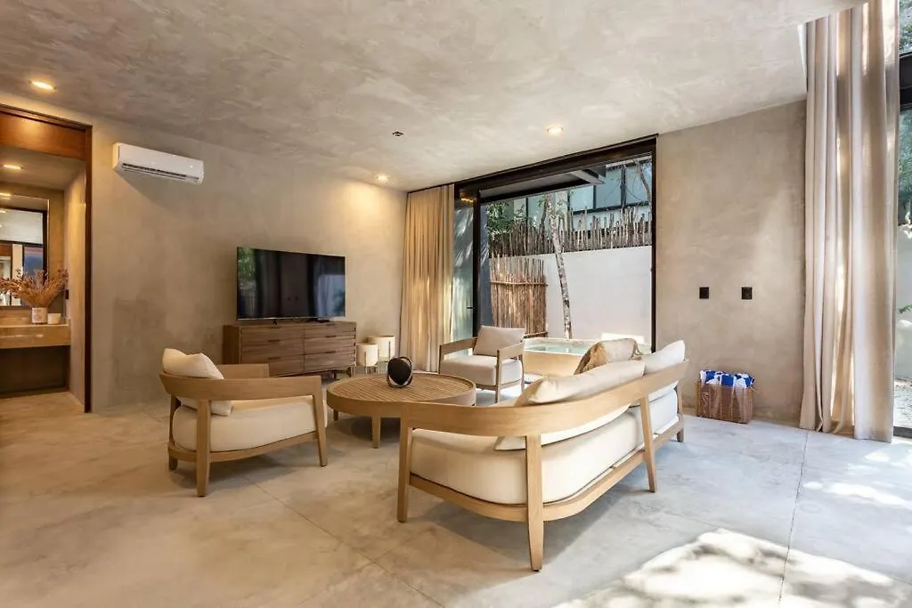 Villa De Lujo 5 Hab, Aldea Zama, Seguridad Tulum