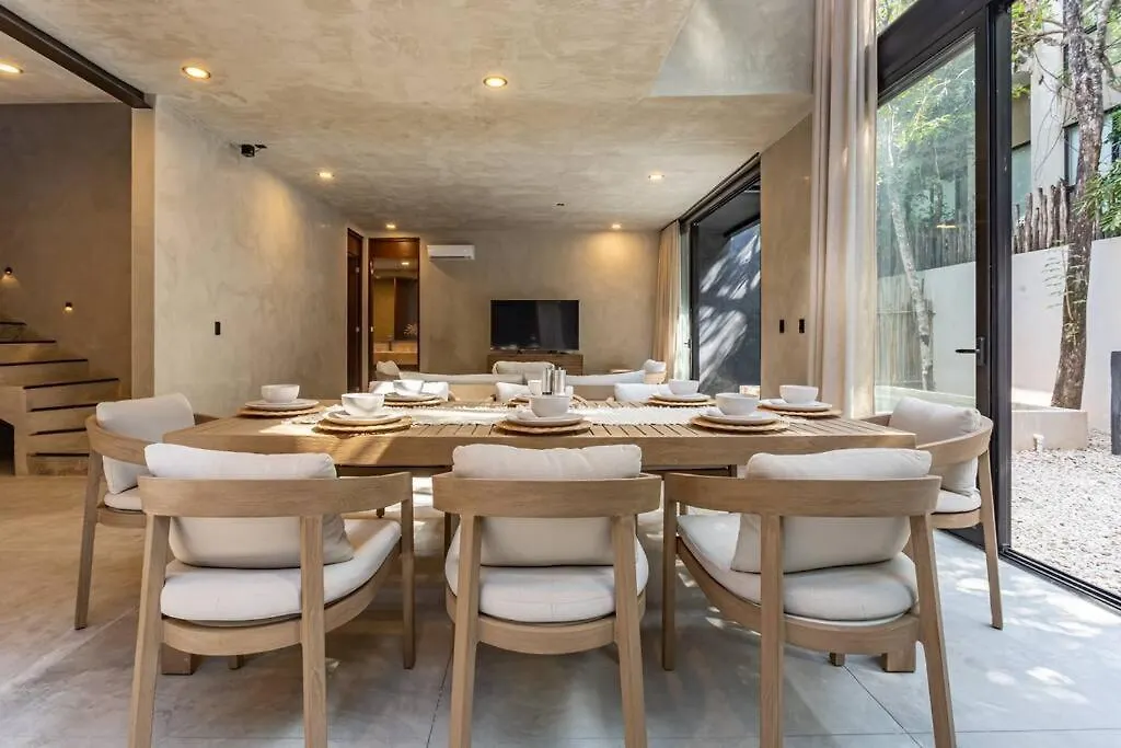 Villa De Lujo 5 Hab, Aldea Zama, Seguridad Tulum