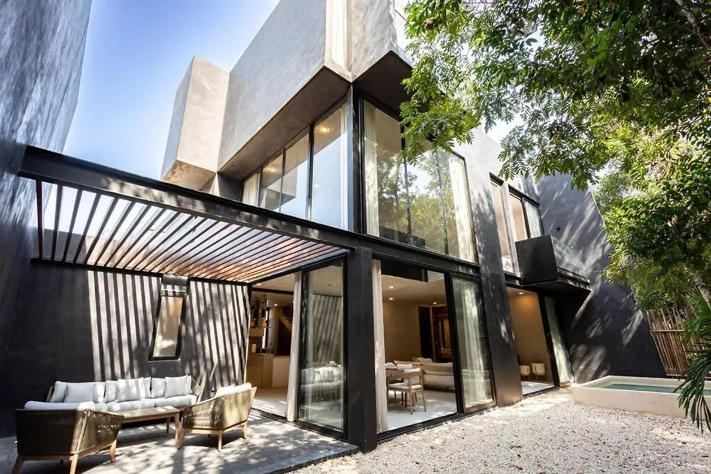 Villa De Lujo 5 Hab, Aldea Zama, Seguridad Tulum