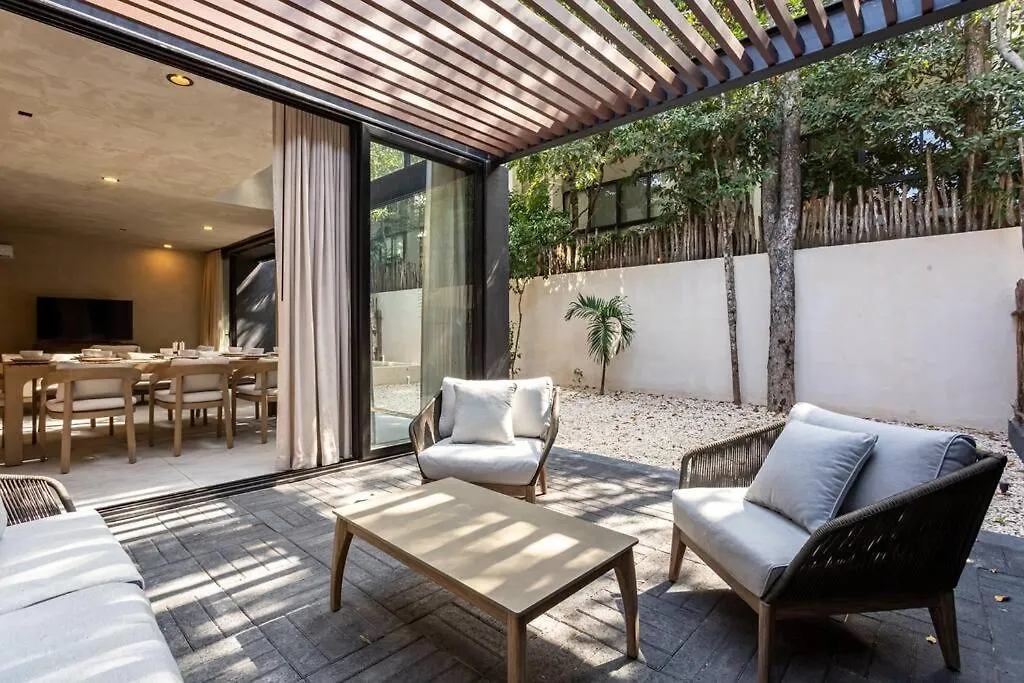 Villa De Lujo 5 Hab, Aldea Zama, Seguridad Tulum