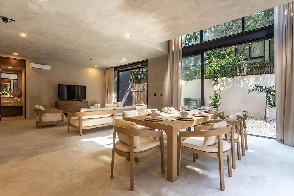 Villa De Lujo 5 Hab, Aldea Zama, Seguridad Tulum 0*,