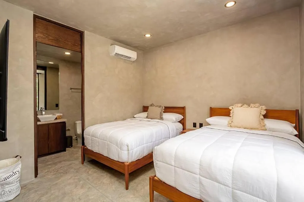 Villa De Lujo 5 Hab, Aldea Zama, Seguridad Tulum
