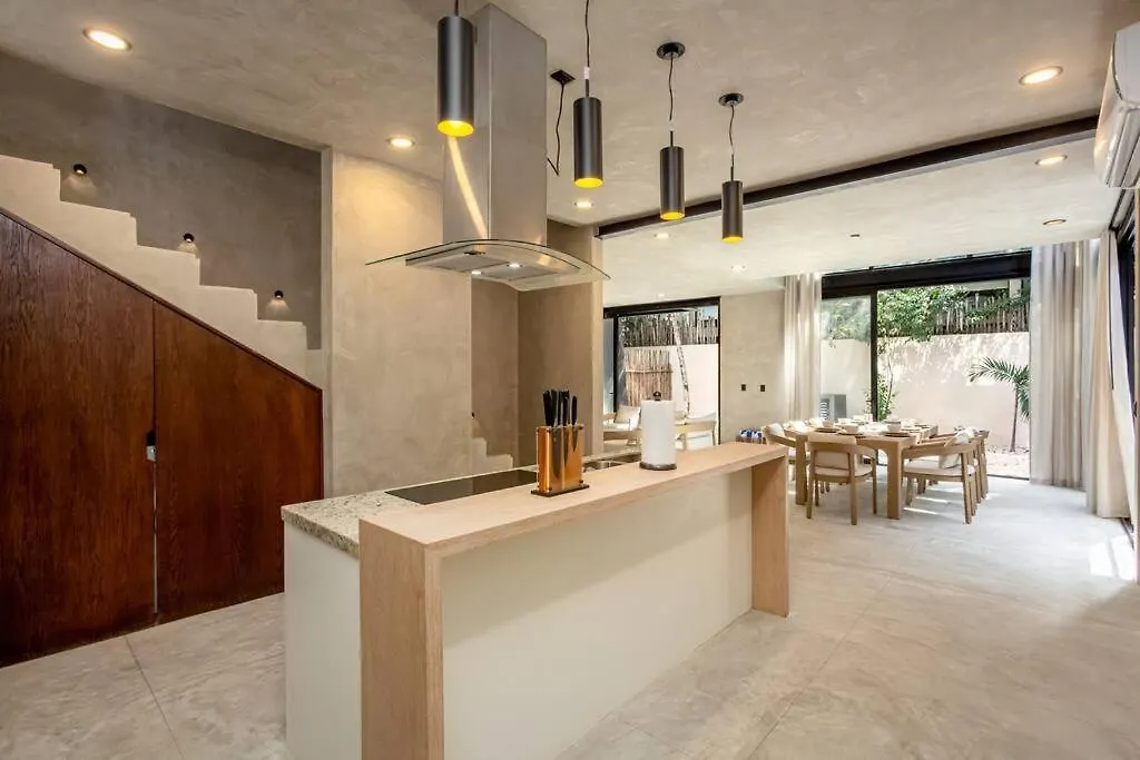 Villa De Lujo 5 Hab, Aldea Zama, Seguridad Tulum 0*,
