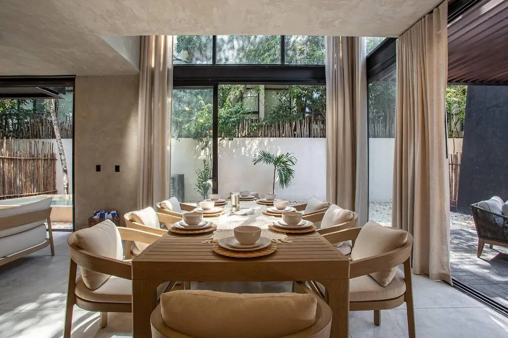 Villa De Lujo 5 Hab, Aldea Zama, Seguridad Tulum